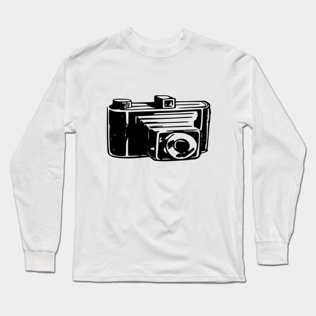 Vintage Camera Long Sleeve T-Shirt by scdesigns